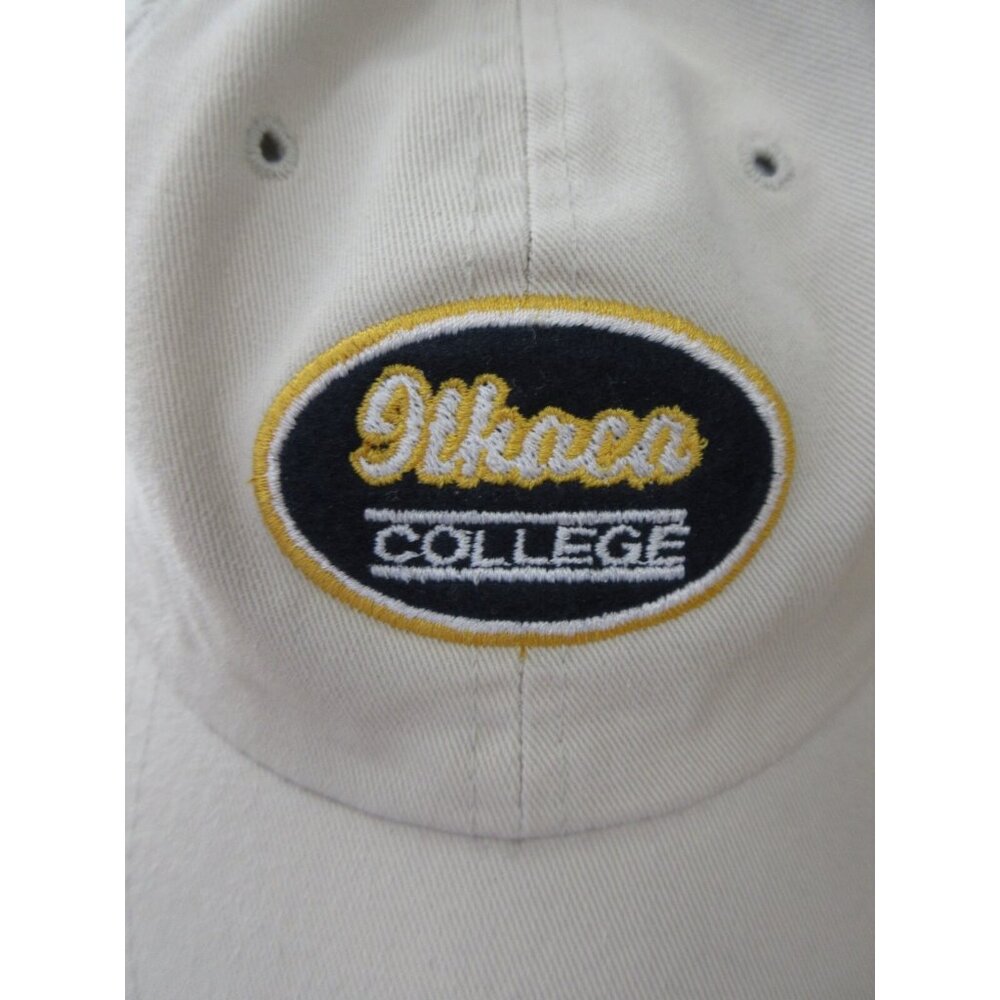 VINTAGE Ithaca College Bombers Hat Cap The Game Strap Back 90s 1995 - Picture 4 of 13